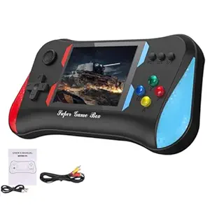 Classic Retro Handheld Console with Gamepad - 3.5In HD Screen Video Game for Kids | for Age 8-10 | Return Gifts for Birthday Party | Video Game for TV | USB Rechargeable (Assorted Colour)