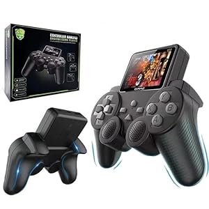 Toytonic Handheld Gaming Console for Kids & Adults | 666 Classic Built-In Games | Retro Video Game Player | Portable, Rechargeable, TV Output | Toy & Gift for Boys Girls Ages 6-14 | Mini Game Box
