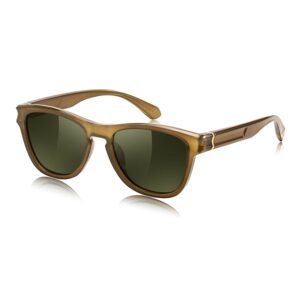 Karsaer Vintage Polarized Sunglasses for Women Men Classic Square Trendy TR Frame Designer Shades E1262